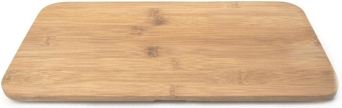  Melamine Broodtrommel Met Bamboe Snijplank | Brood Bewaar Doos Met Hoge Kwaliteit Bamboe Snij Plank | Met Bamboe Deksel, Te Gebruiken Als Brood Snijplank | Afm. 34 X 18 X 14 Cm. | Kleur Brood Trommel: ZWART