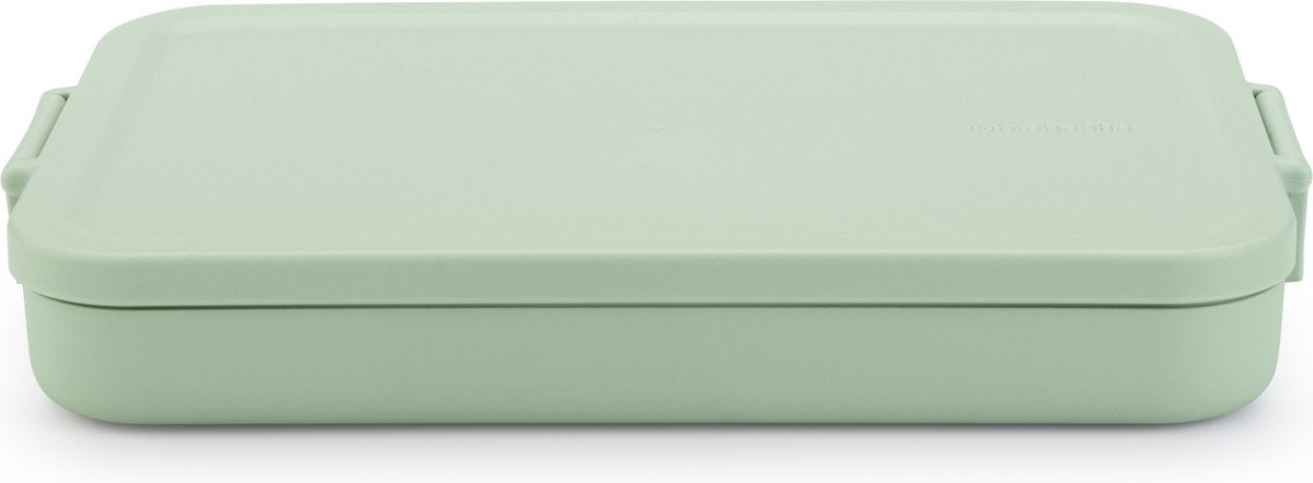  Brabantia Make &amp; Take Lunchbox - Plat - Kunststof - Jade Green