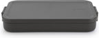 Brabantia Make &amp; Take Lunchbox - Plat - Kunststof - Dark Grey