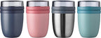  Mepal – Isoleer Lunchpot Ellipse – Houdt Je Eten 6-8 Uur Warm En 12 Uur Koud – Nordic Pink – 2 Compartimenten – Soep Beker To Go – Yoghurt Beker Muesli - Thermos Lunchbox