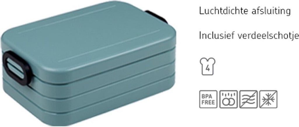  Mepal Lunchbox Take A Break Midi - 900 ML - Zilver