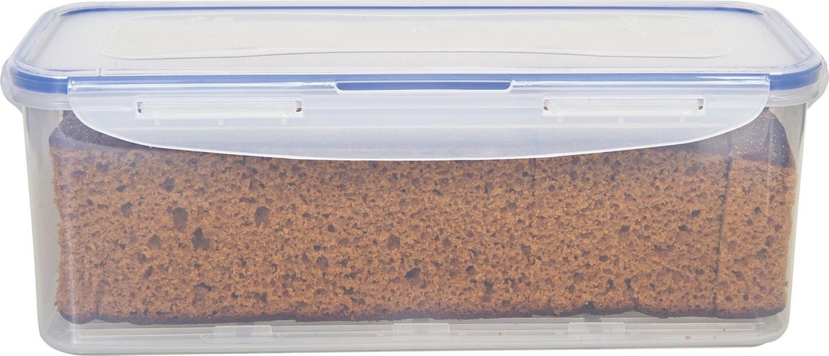  Lock&amp;Lock Vershouddoos - Bewaardoos Met Deksel - Voor Ontbijtkoek Peperkoek En Cake - Cakedoos - 100% Luchtdicht - 2 Liter