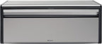  Brabantia Broodtrommel - Met Klepdeksel - Matt Steel Fingerprint Proof / Matt Black