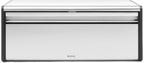 Brabantia Broodtrommel - Met Klepdeksel - Matt Steel Fingerprint Proof / Matt Black