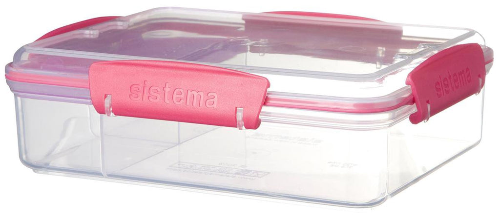  Sistema To Go Snackdoos Snack Attack Duo - Roze- 975 Ml