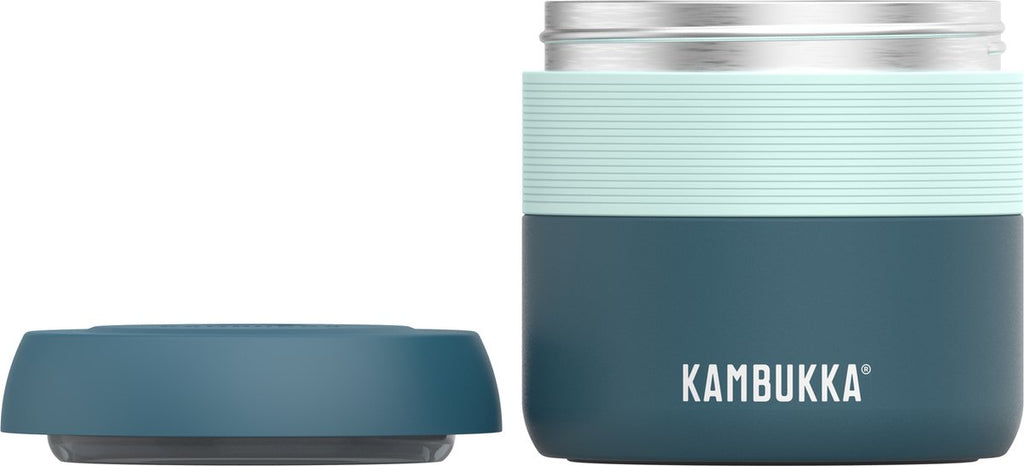  Kambukka Bora - Lunchbox - 400 Ml - Voedselcontainer Houdt 6 Uur Warm &amp; 100 % Lekvrij - Deep Teal