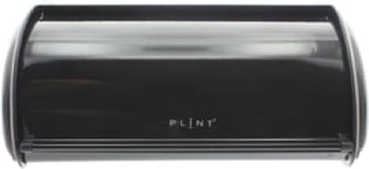  PLINT Retro Broodtrommel – Ruime Inhoud – Zwart