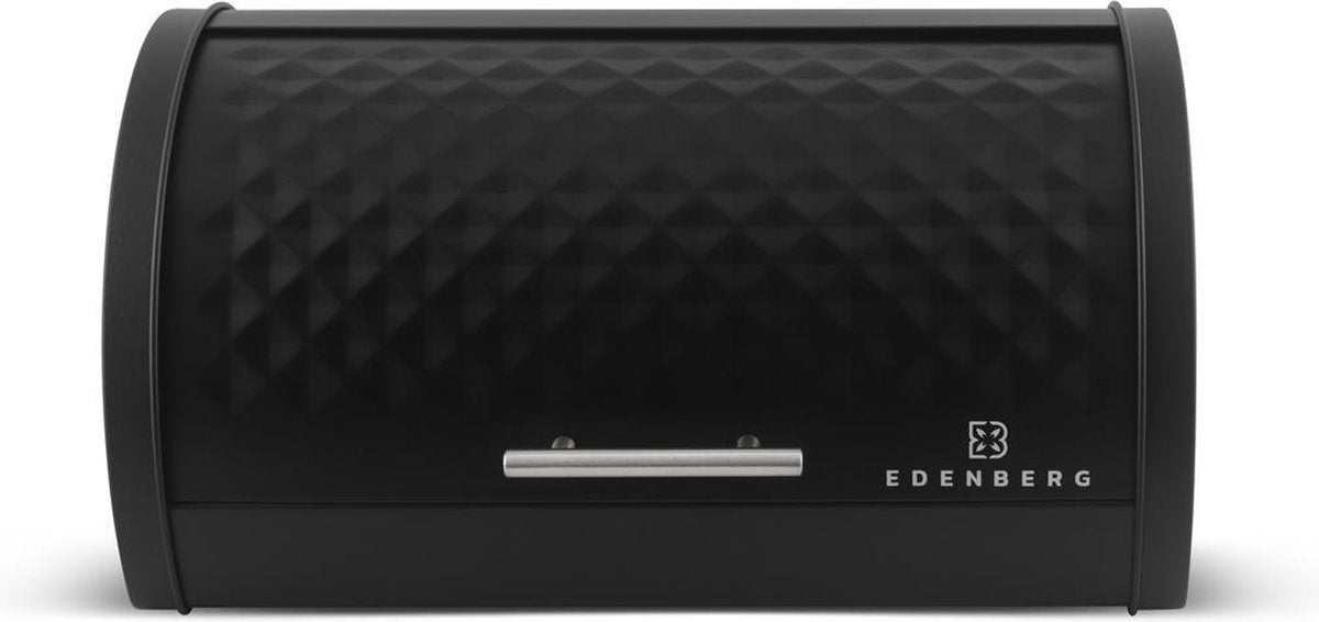 Edënbërg Black Line - Broodtrommel - Vershouddoos - RVS