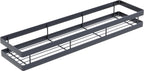  Noswo Kruidenrek Ophangbaar - Kruidenrek Voor Kruidenpotjes - Keukenrek Hangend - 50 Cm - Zwart