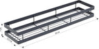  Noswo Kruidenrek Ophangbaar - Kruidenrek Voor Kruidenpotjes - Keukenrek Hangend - 50 Cm - Zwart