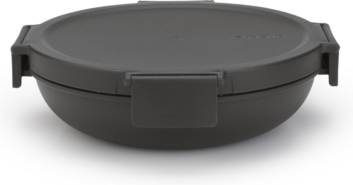  Brabantia Make &amp; Take Lunchkom - 1 L - Kunststof - Dark Grey