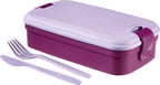  Curver Lunch&amp;Go Lunchbox - Met Bestek - Paars