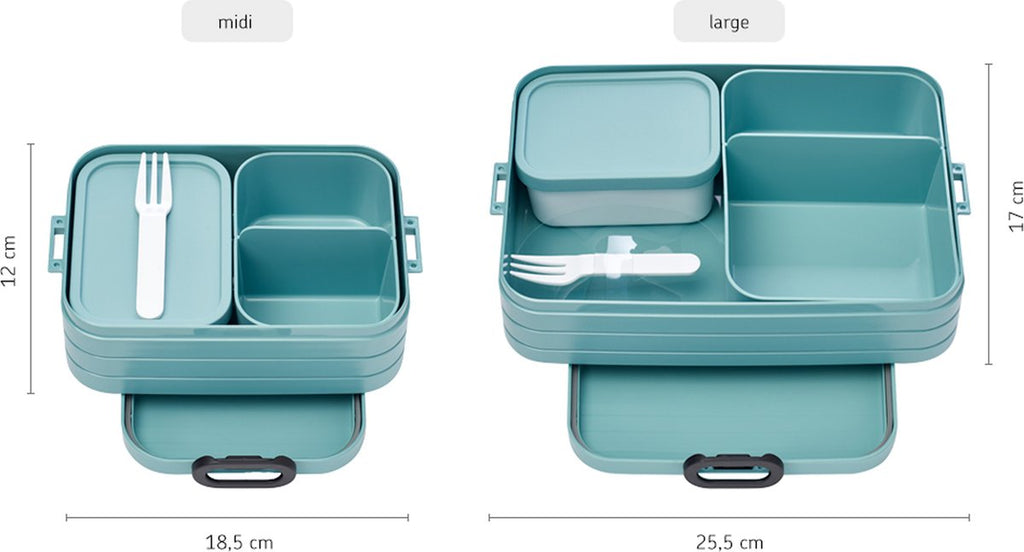  Mepal – Bento Lunchbox Take A Break Large- Inclusief Bento Box – Nordic Pink – Lunchbox Voor Volwassenen