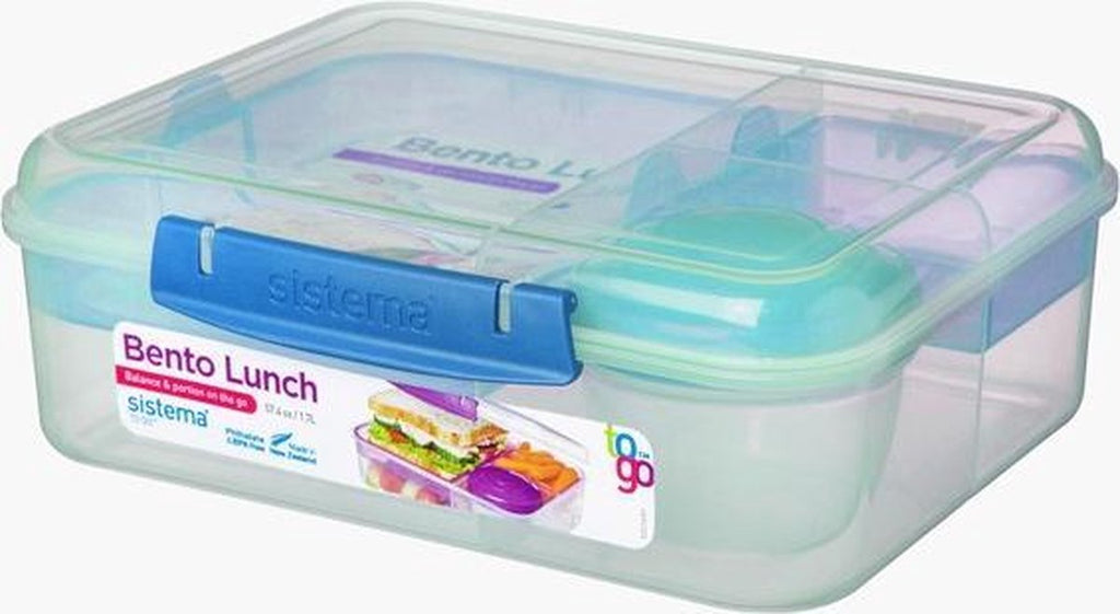 Sistema To Go Bento Lunch Lunchbox 1,65L Blauw