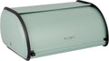  Plint - Retro Look Compacte Broodtrommel - Leaf Grijs Groen - Vintage Look