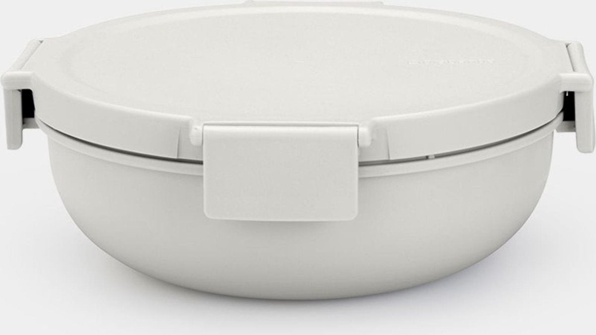  Brabantia Make &amp; Take Salade Lunchbox - 1,3 L - Kunststof - Light Grey