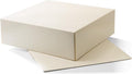  10 Stuks - Taartdoos Karton - 25x25x8 Cm - Duplex - Cake Doos - Gebaksdoos Karton
