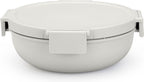  Brabantia Make &amp; Take Salade Lunchbox - 1,3 L - Kunststof - Light Grey