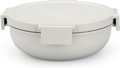  Brabantia Make &amp; Take Salade Lunchbox - 1,3 L - Kunststof - Light Grey