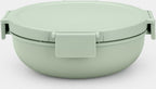  Brabantia Make &amp; Take Salade Lunchbox - 1,3 L - Kunststof - Jade Green