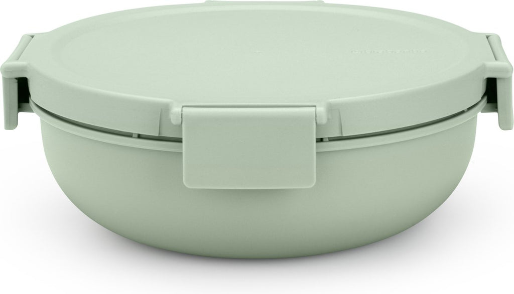  Brabantia Make &amp; Take Salade Lunchbox - 1,3 L - Kunststof - Jade Green