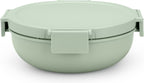  Brabantia Make &amp; Take Salade Lunchbox - 1,3 L - Kunststof - Jade Green