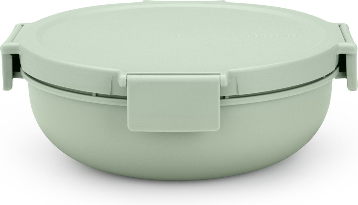  Brabantia Make &amp; Take Salade Lunchbox - 1,3 L - Kunststof - Jade Green