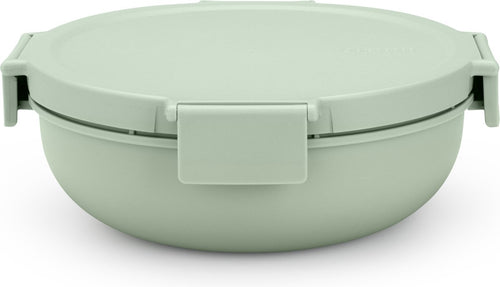  Brabantia Make &amp; Take Salade Lunchbox - 1,3 L - Kunststof - Jade Green