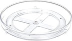 Merkloos Kruidenrek Draaibaar - Transparant - Diameter 23,5 Cm - Multifunctioneel Draaiplateau