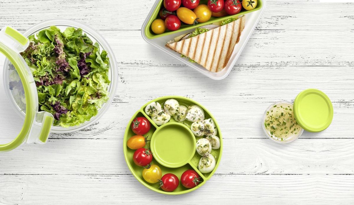  Tefal Masterseal To Go Lunchbox - 1.2L - Rechthoekig