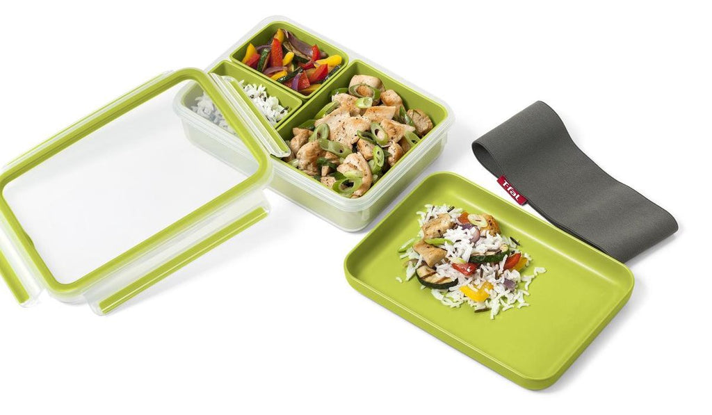  Tefal Masterseal To Go Lunchbox - 1.2L - Rechthoekig