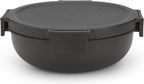  Brabantia Make &amp; Take Salade Lunchbox - 1,3 L - Kunststof - Dark Grey