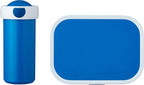  Mepal – Lunchset Campus (sb + Lb) – Schoolbeker En Broodtrommel Voor Kinderen – Blauw – Bento Box - Lekvrij