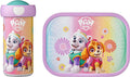  Paw Patrol Girls Voordeelset Lunchbox &amp; Schoolbeker - Mepal Broodtrommel &amp; Drinkbeker -