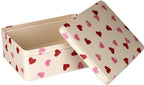  Emma Bridgewater - Vershouddoos - Bewaarblik - Rechthoek - Pink Hearts