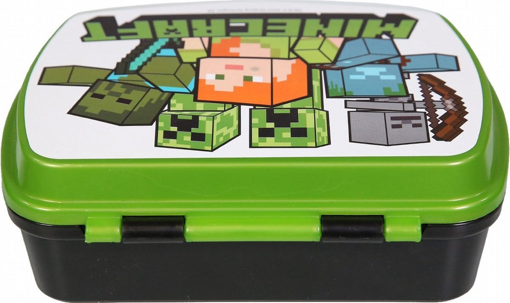 Mickey Mouse Minecraft Broodtrommel - 17x14 Cm - Brooddoos - Sandwich Box