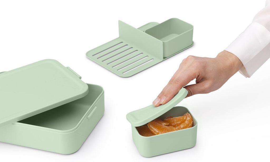  Brabantia Make &amp; Take Bento Lunchbox Incl Bentobox- Large - Kunststof - Jade Green