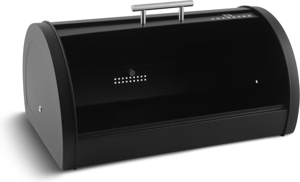  Edënbërg Black Line - Broodtrommel - Vershouddoos - RVS