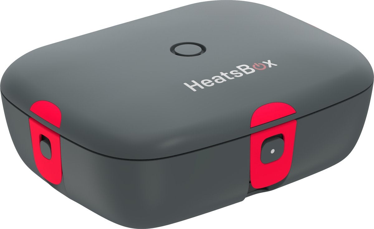  Faitron HeatsBox Style - Elektrische Lunchbox - Lunchbox Volwassenen - RVS - Verschillende Elektrische Compartimenten - 220V - Lunchtrommel Voor Warme Maaltijden