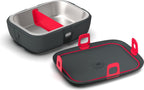 Faitron HeatsBox Style - Elektrische Lunchbox - Lunchbox Volwassenen - RVS - Verschillende Elektrische Compartimenten - 220V - Lunchtrommel Voor Warme Maaltijden