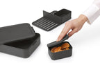  Brabantia Make &amp; Take Bento Lunchbox Incl Bentobox - Large - Kunststof - Dark Grey