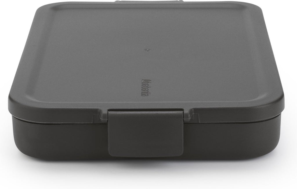  Brabantia Make &amp; Take Lunchbox - Plat - Kunststof - Dark Grey