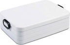  Mepal – Bento Lunchbox Take A Break Large- Inclusief Bento Box – Wit – Lunchbox Voor Volwassenen