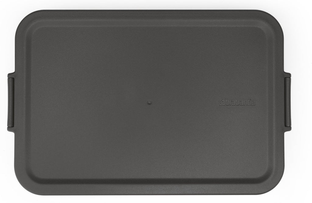  Brabantia Make &amp; Take Lunchbox - Plat - Kunststof - Dark Grey