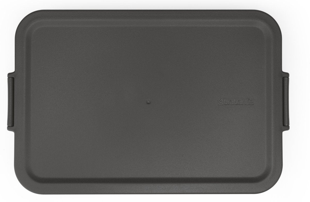  Brabantia Make &amp; Take Lunchbox - Plat - Kunststof - Dark Grey