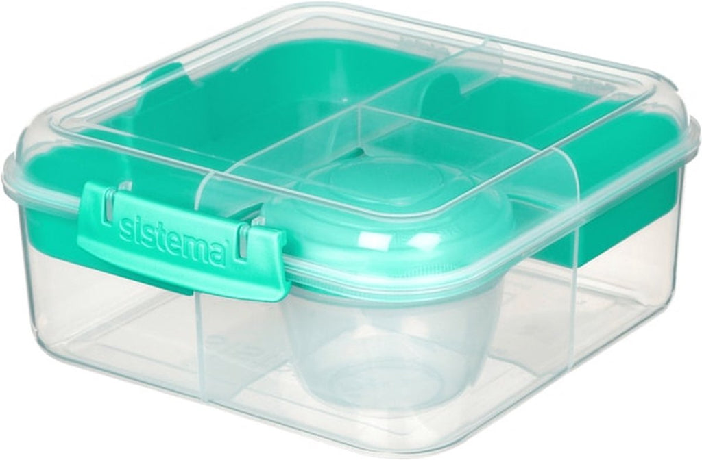  Sistema To Go Bento Cube Lunchbox Limegroen