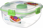  Sistema Salade Box Met Bestek - Geelgroen