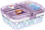 Disney Frozen Broodtrommel 3 Vakjes - 17x20 Cm - Brooddoos -Lunchbox