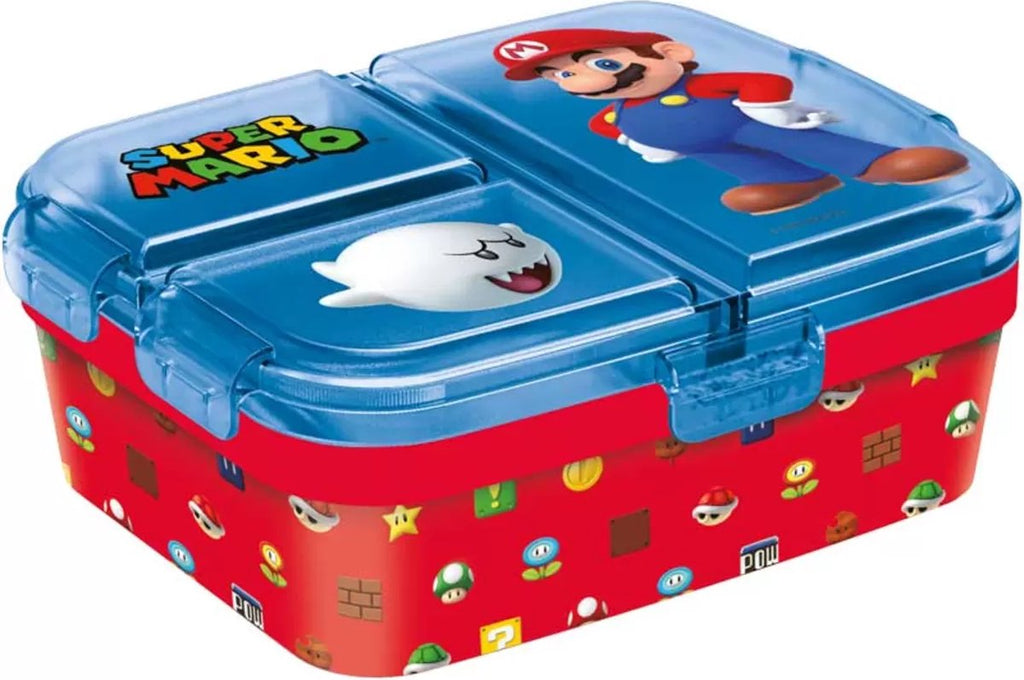  Stor Lunchbox Super Mario 18,5 X 15 Cm Polypropyleen Blauw/rood