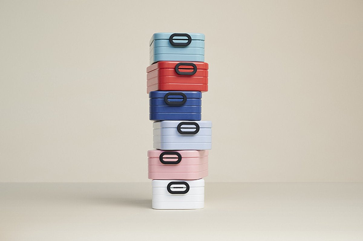  Mepal - Lunchbox Take A Break Midi – Geschikt Voor 4 Boterhammen – Nordic Pink – Lunchbox Voor Volwassenen